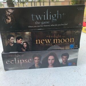 (SOLD on DP) 3 Twilight board games